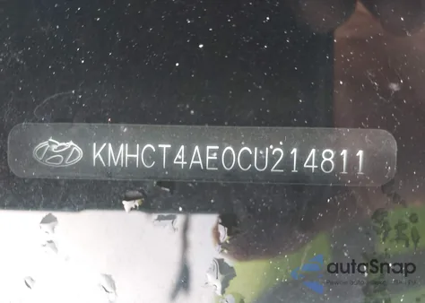 2012 Hyundai Accent Gls/Gs z USA, uszkodzony, nr VIN KMHCT4AE0CU214811